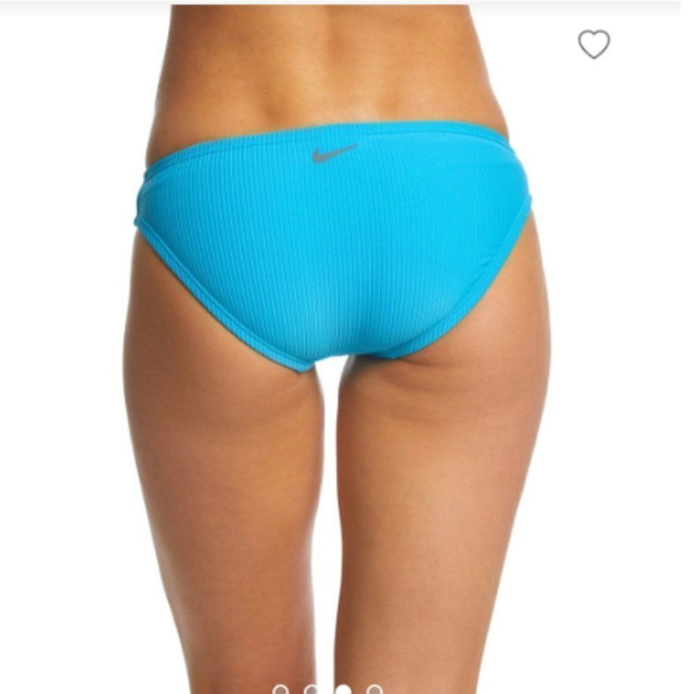 Nike Sz L Ribbed Racerback Midkine Bikini - Picture 3 of 8